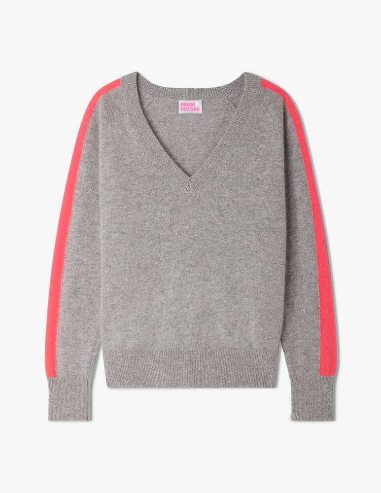 rinascente FROM FUTURE Maglione collo alto bande maniche