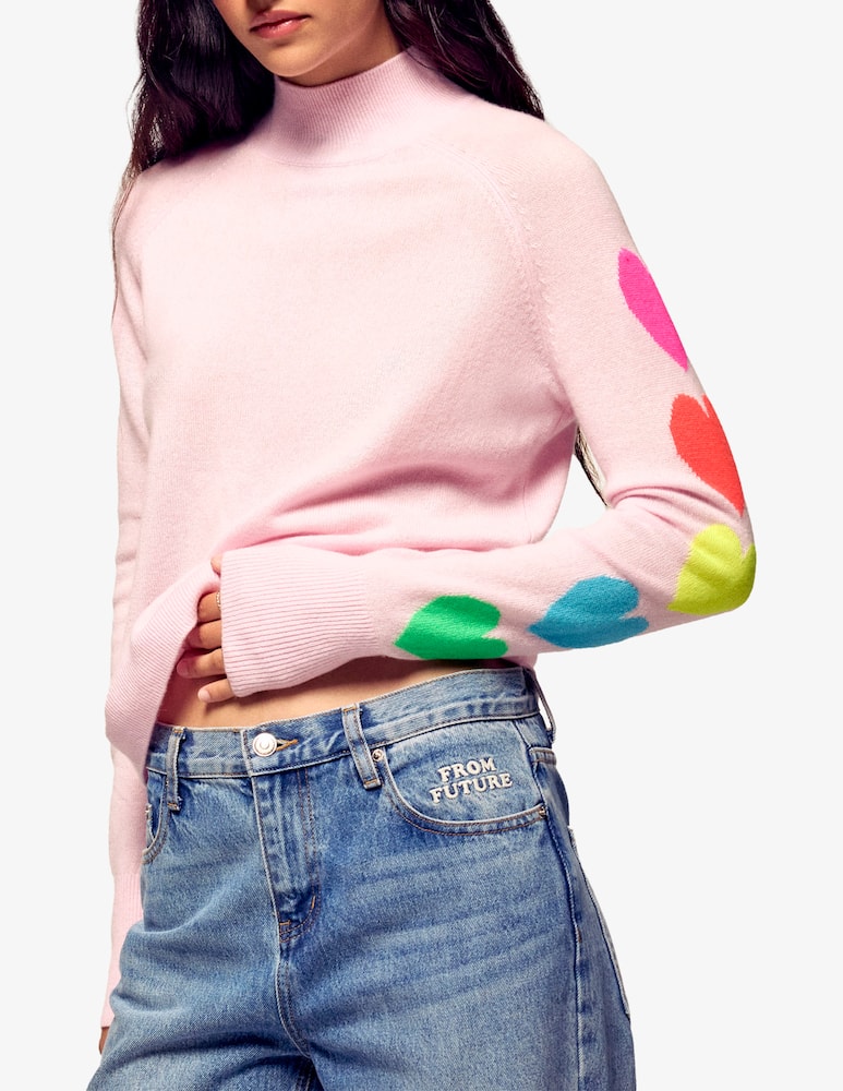 rinascente FROM FUTURE Heart sleeve t-shirt