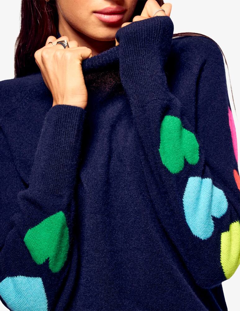 rinascente FROM FUTURE Heart sleeve jumper