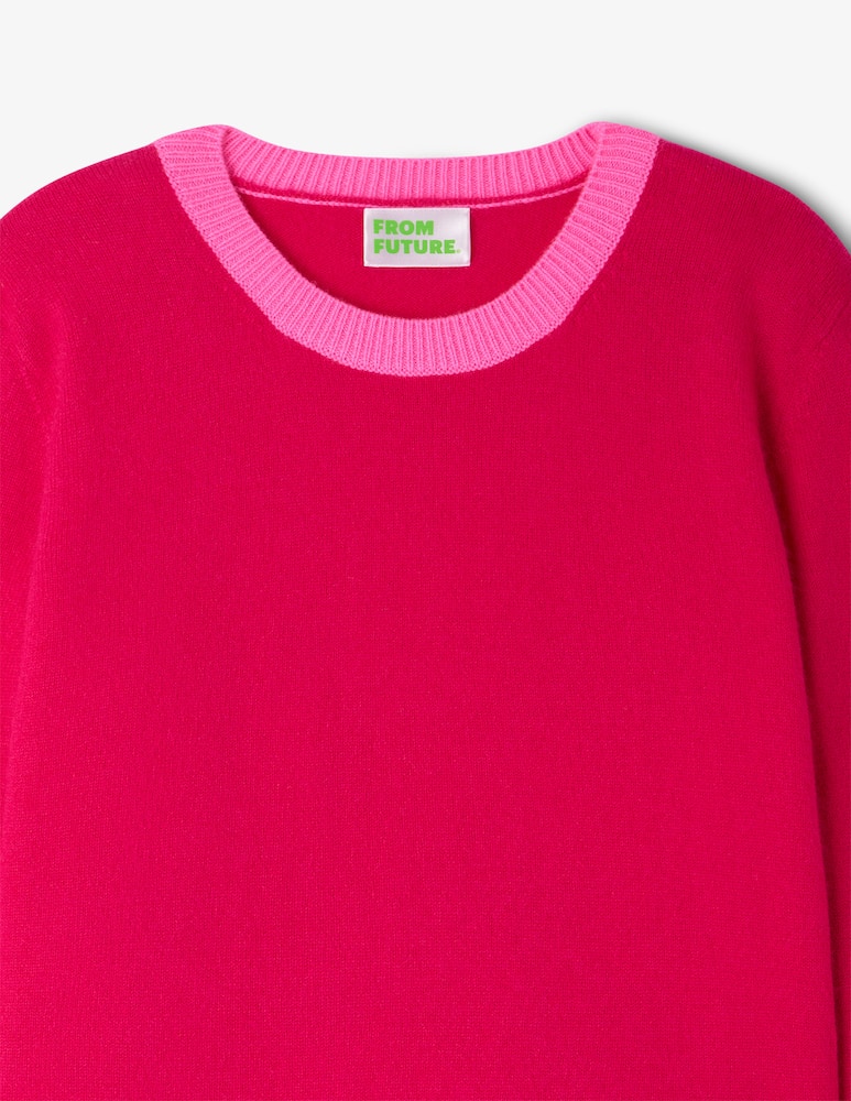 rinascente FROM FUTURE Maglione girocollo bicolore