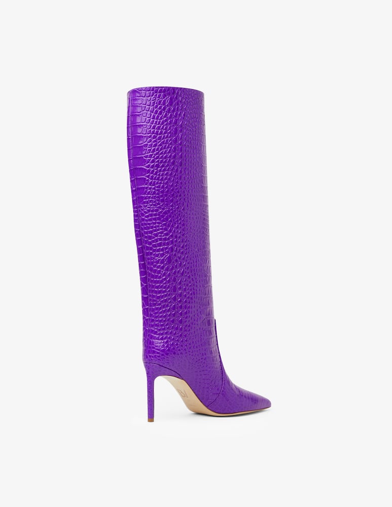 Bettina Vermillon Josephine boots cocco - Violet - picture 4