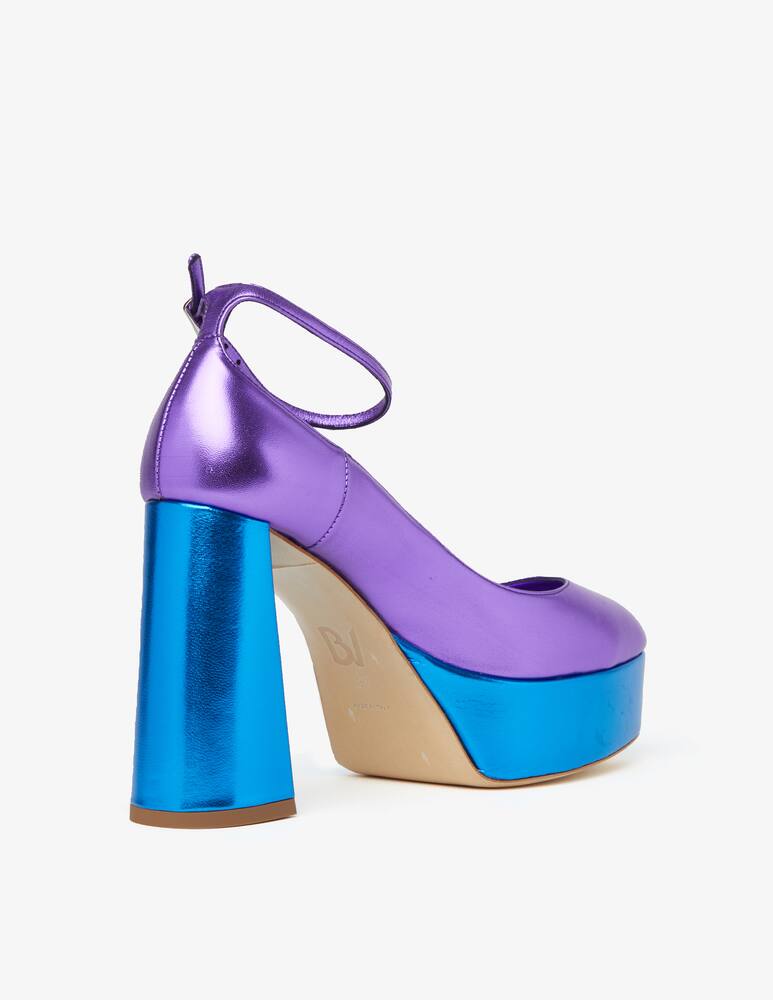 rinascente Bettina Vermillon Amy pump plateau bicolour - Violet