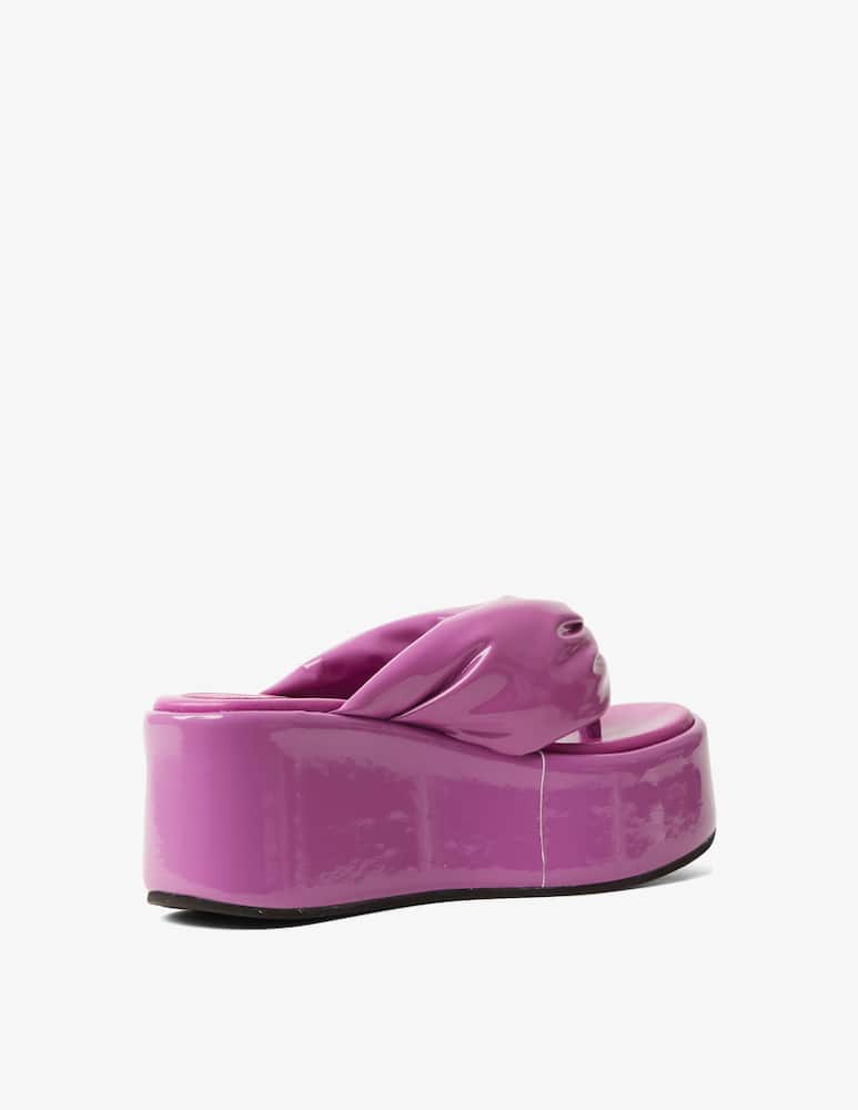 Bettina Vermillon Dolly platform thong sandals - picture 4 Bettina Vermillon Dolly platform thong sandals - picture 4
