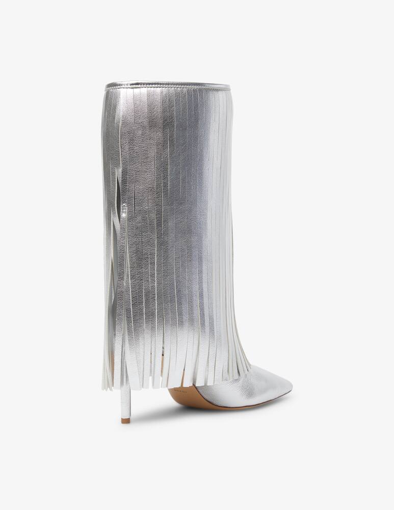 rinascente Bettina Vermillon Cher reverse frange boots