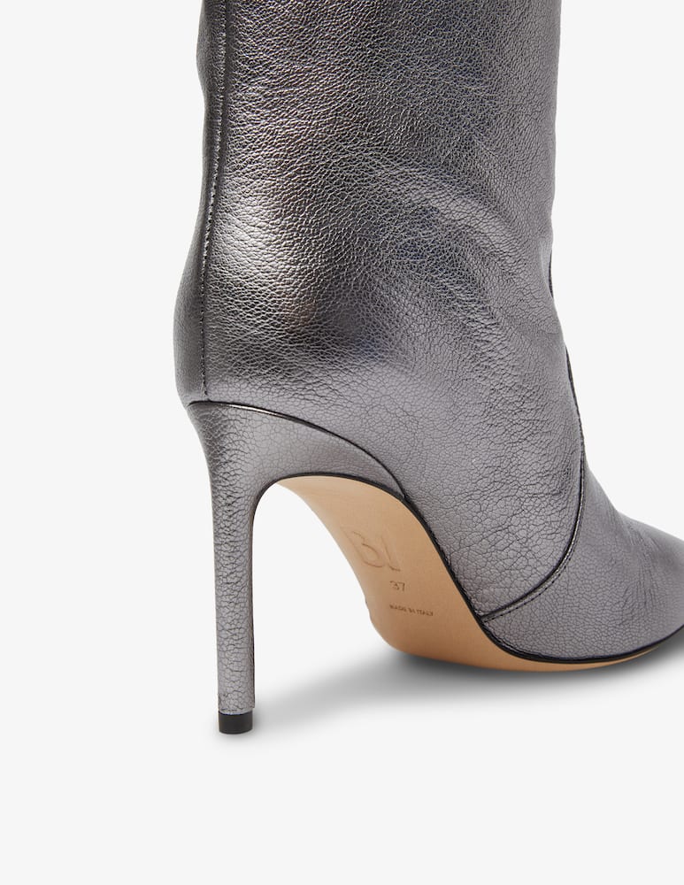 rinascente Bettina Vermillon Josephine leather boots