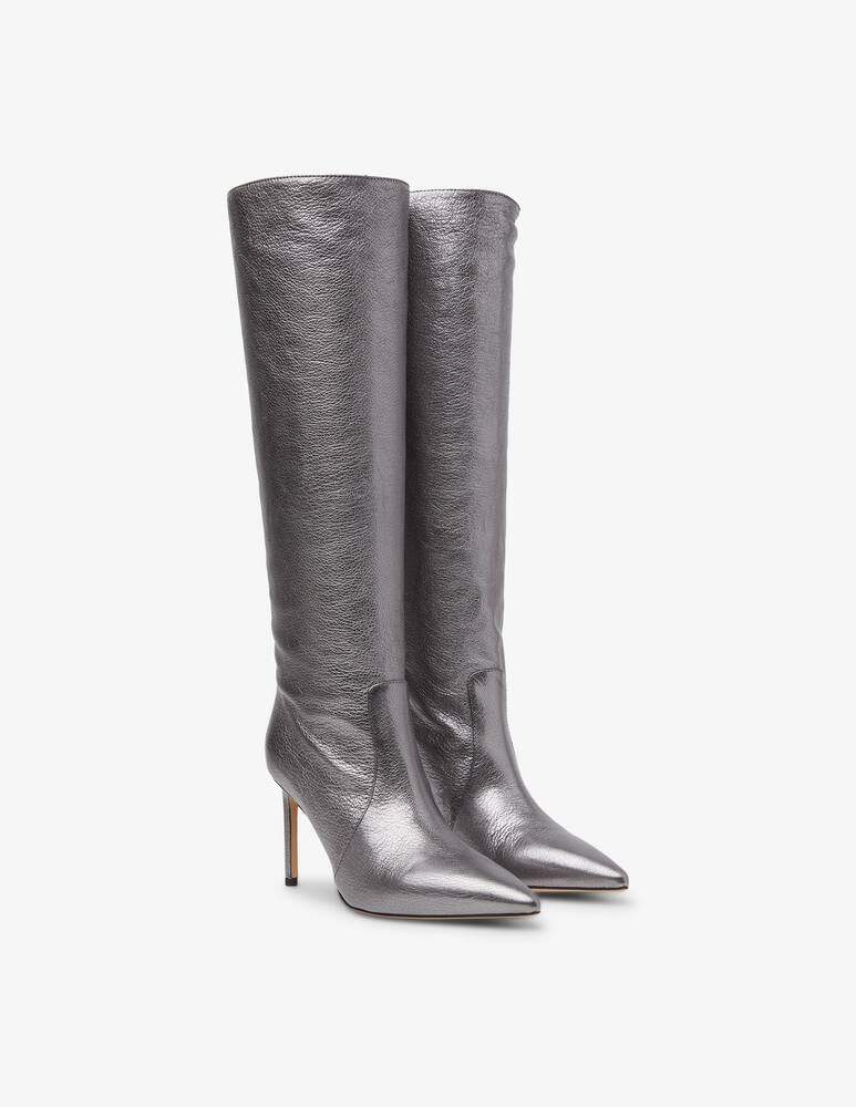 rinascente Bettina Vermillon Josephine leather boots