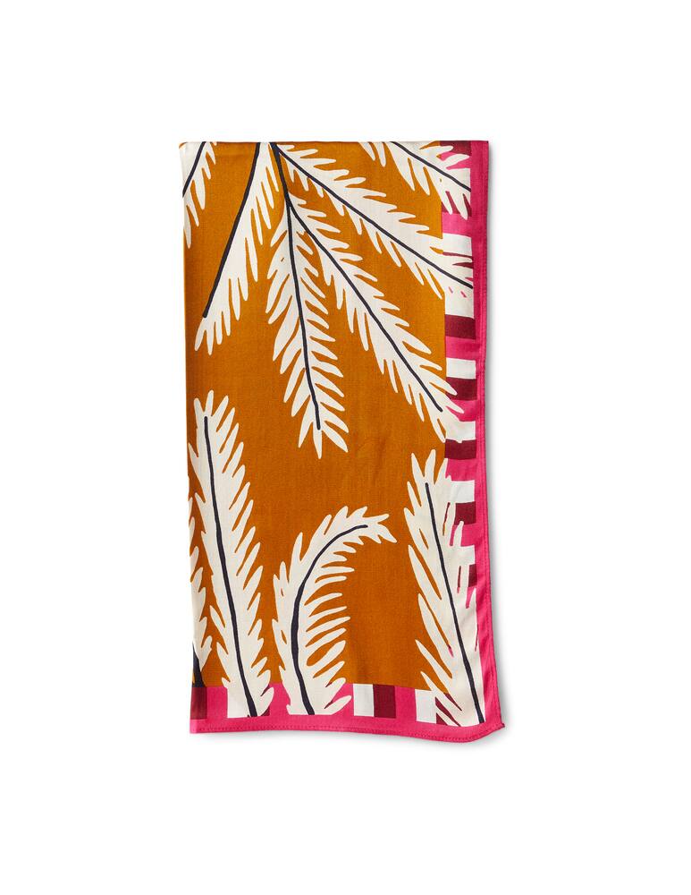 rinascente Inoui Editions Silk blend scarf Mimosa