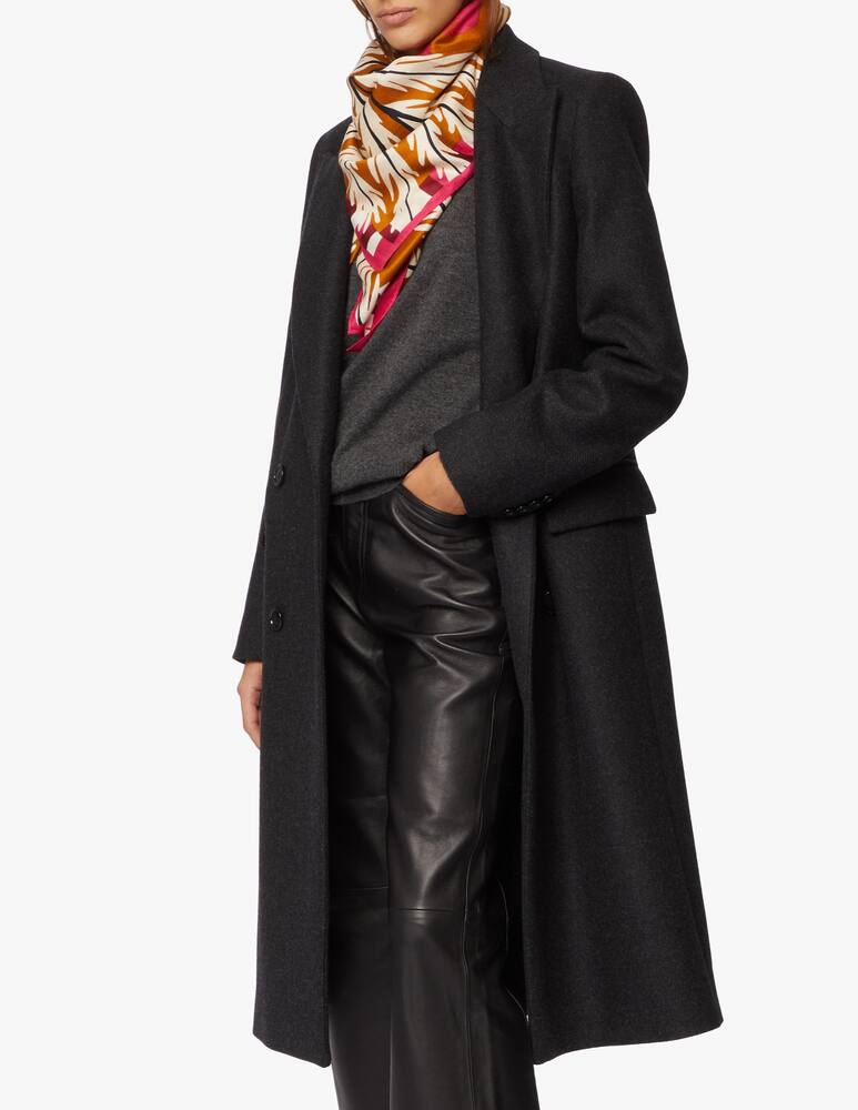 rinascente Inoui Editions Silk blend scarf Mimosa