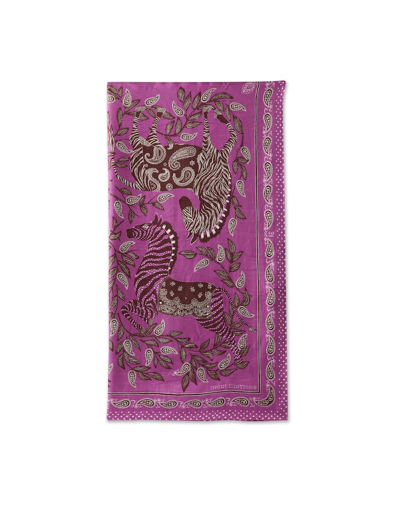 rinascente Inoui Editions Zack squared foulard - violet