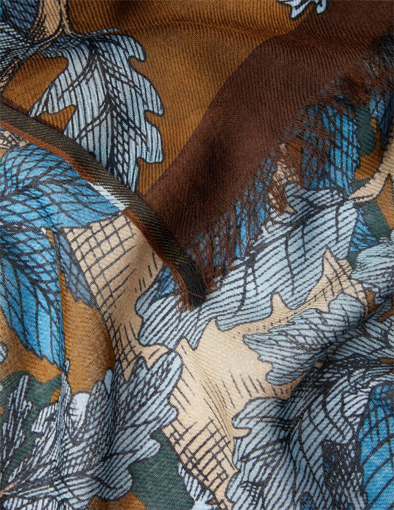 rinascente Inoui Editions Archimede wool scarf - Blue