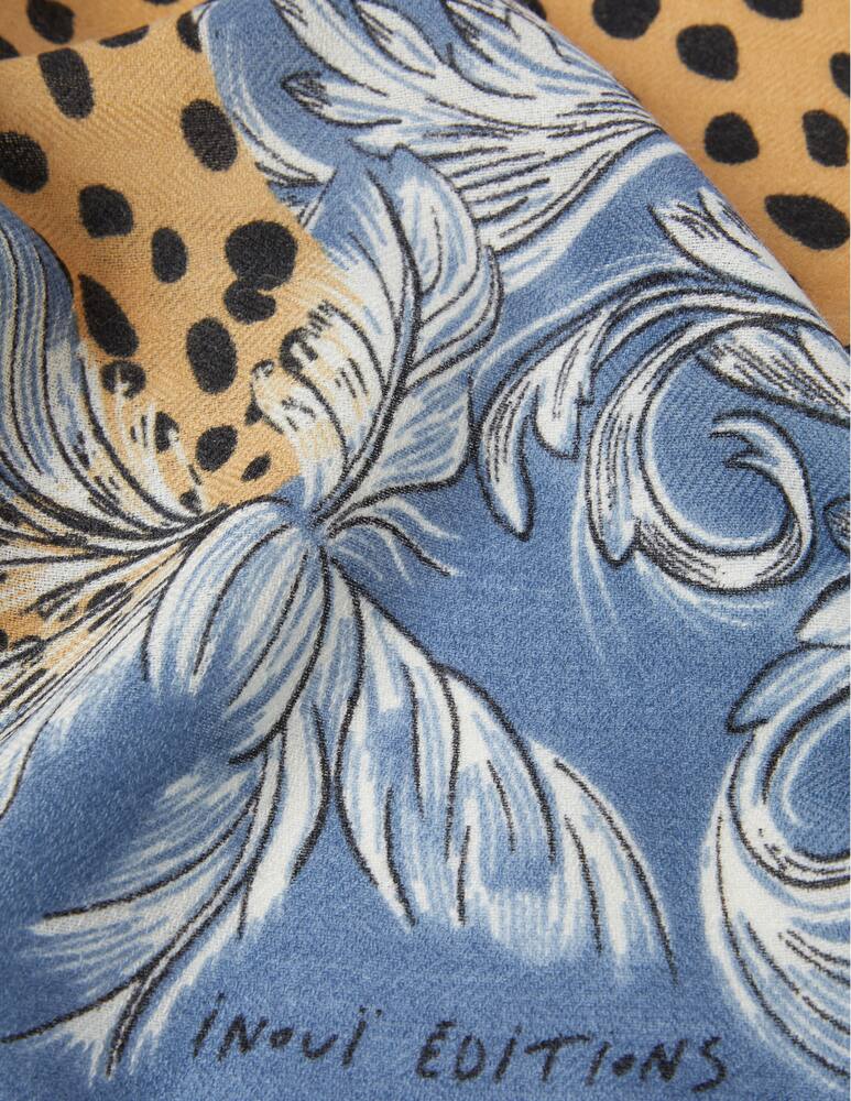 rinascente Inoui Editions Eugene scarf - Blue
