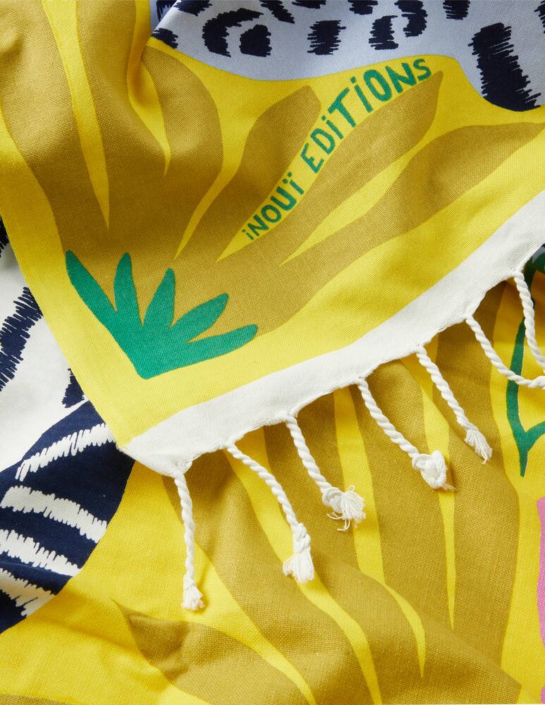 rinascente Inoui Editions Fouta foulard 100 folk
