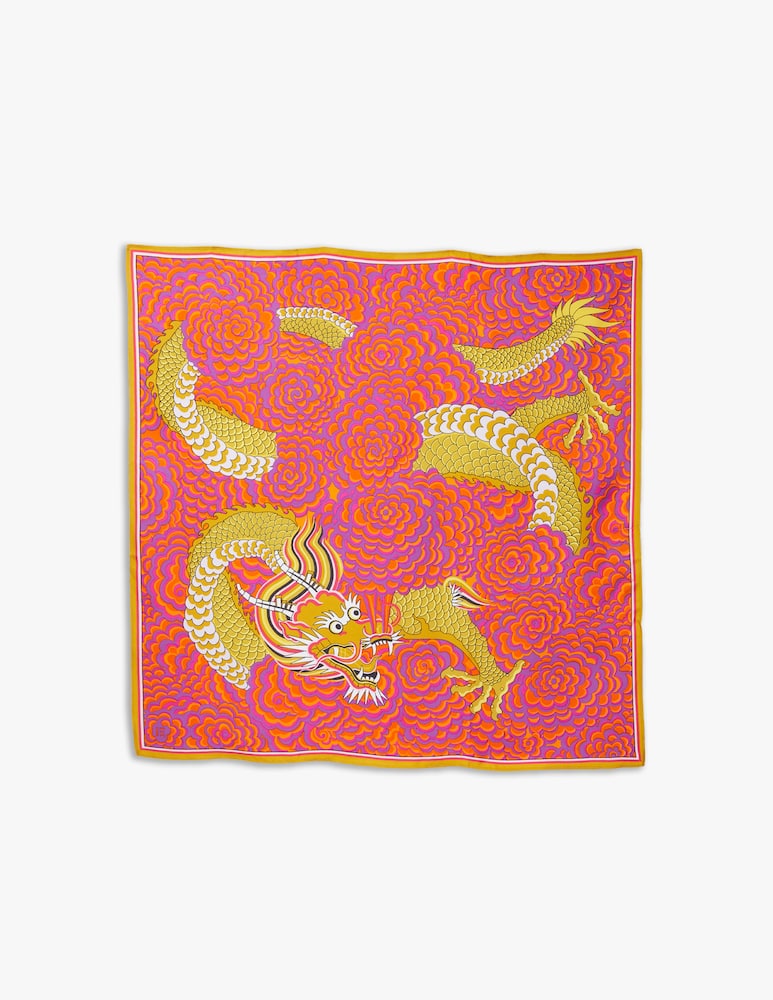 rinascente Inoui Editions Dragon squared scarf