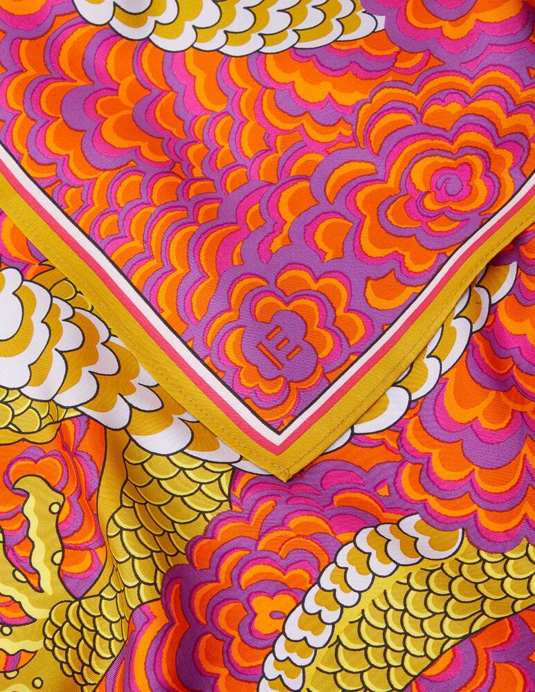 rinascente Inoui Editions Dragon squared scarf