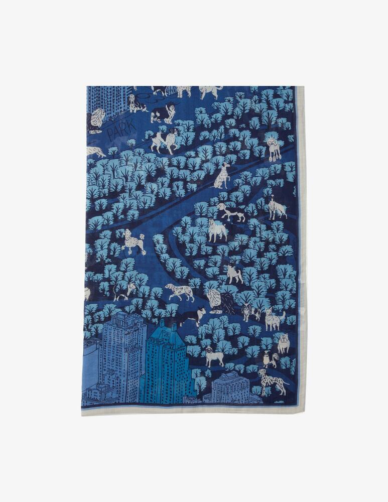 rinascente Inoui Editions Scarf 100x100 Central Park