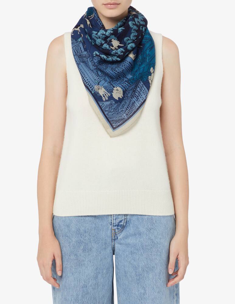 rinascente Inoui Editions Scarf 100x100 Central Park