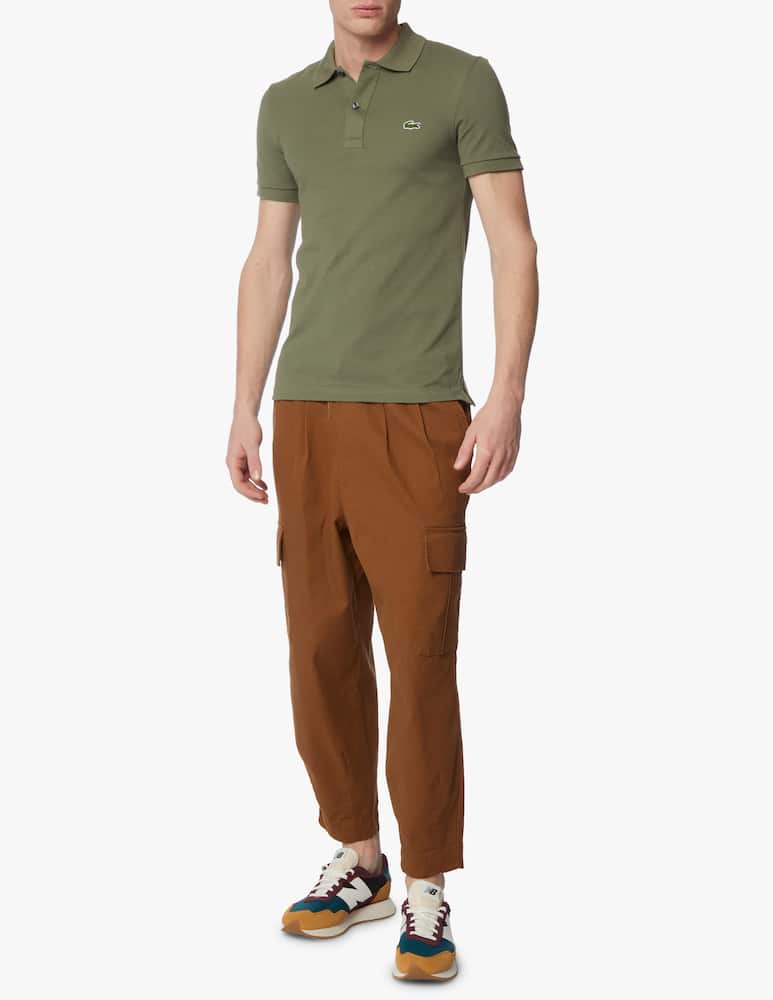 Lacoste Short sleeve slim polo - green - picture 2 Lacoste Short sleeve slim polo - green - picture 2