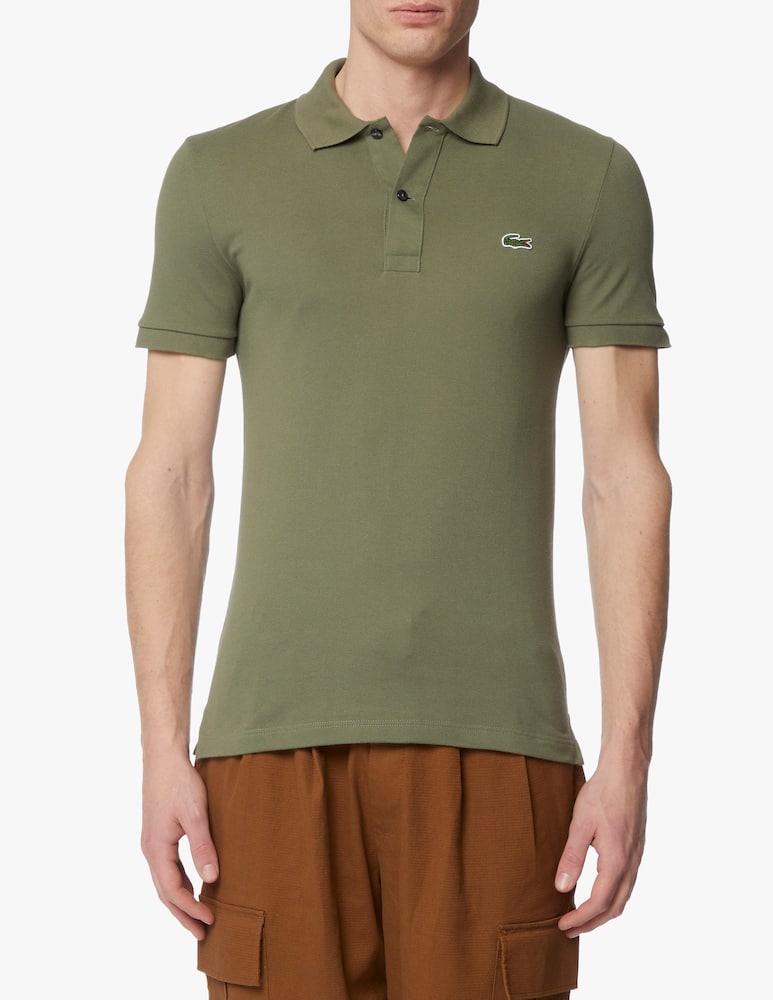Lacoste Short sleeve slim polo - green - picture 1 Lacoste Short sleeve slim polo - green - picture 1
