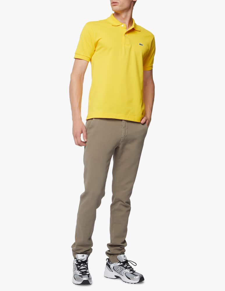 rinascente Lacoste Polo manica corta classic fit - giallo
