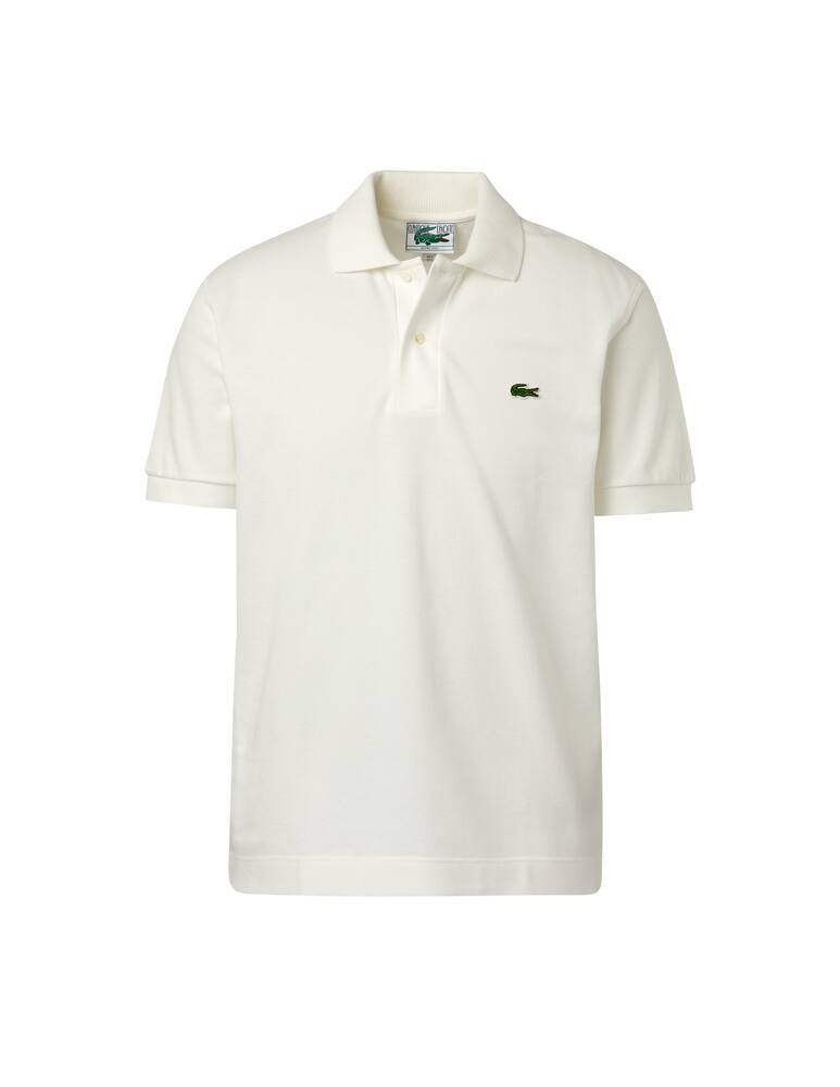 rinascente Lacoste Organic big cocco polo - white