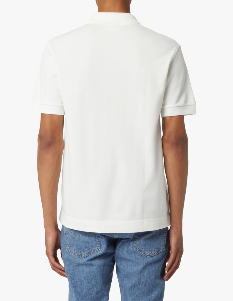 rinascente Lacoste Organic big cocco polo - white