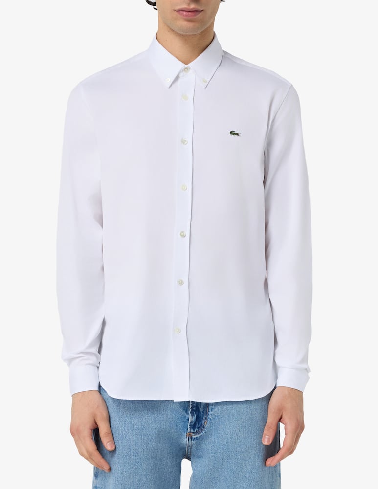 Lacoste Camicia slim fit pin point - immagine 1 Lacoste Camicia slim fit pin point - immagine 1