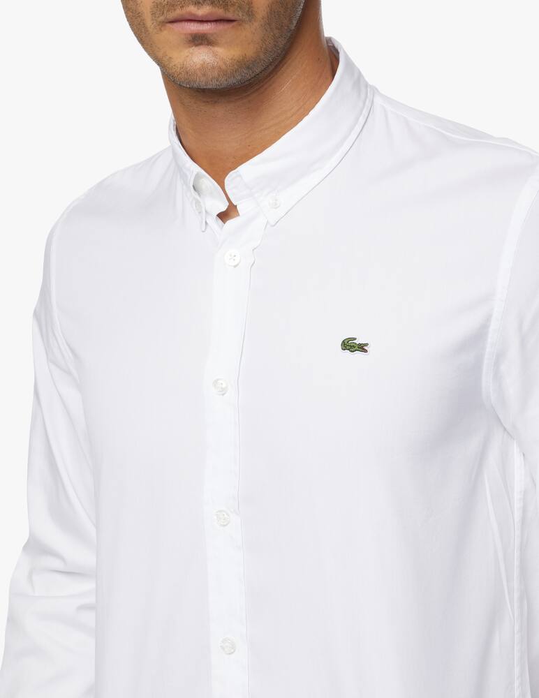 rinascente Lacoste Pinpoint regular shirt
