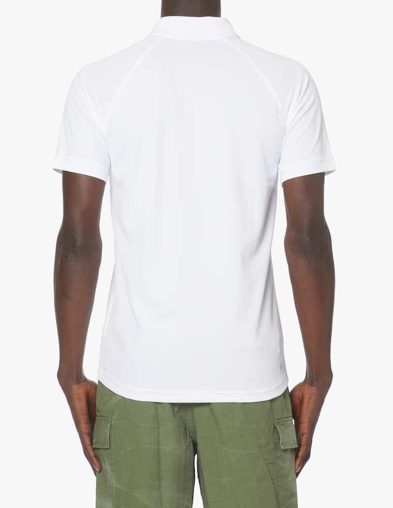 rinascente Lacoste Polo sport manica corta bordini - bianco