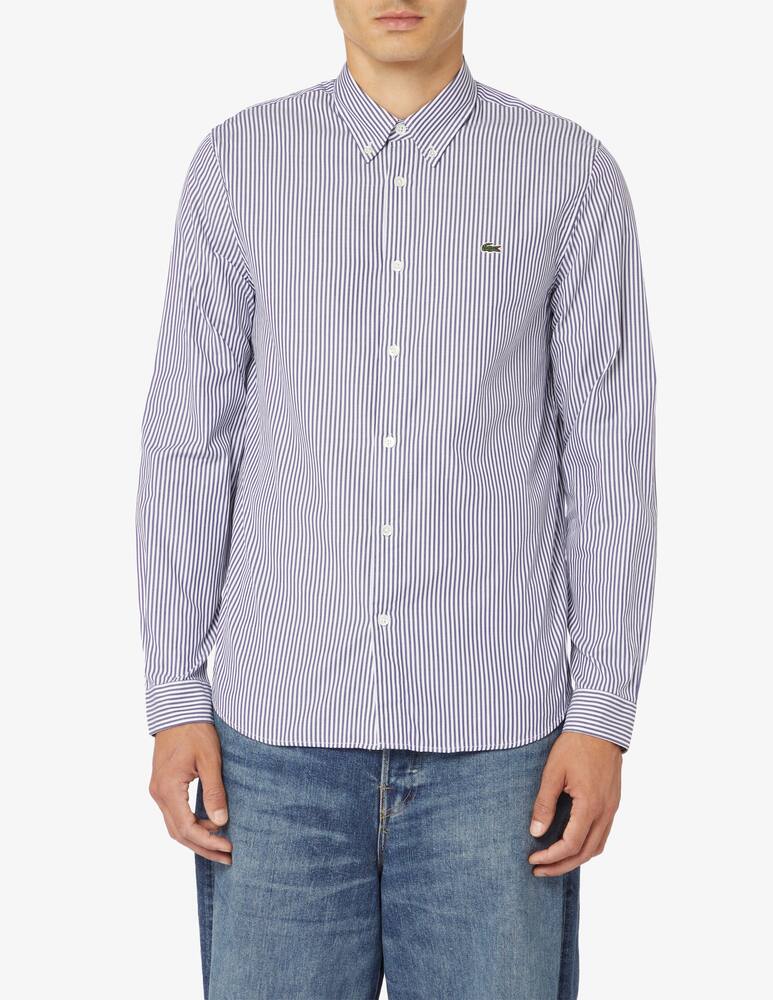 Lacoste Camicia pin point a righe - immagine 1 Lacoste Camicia pin point a righe - immagine 1
