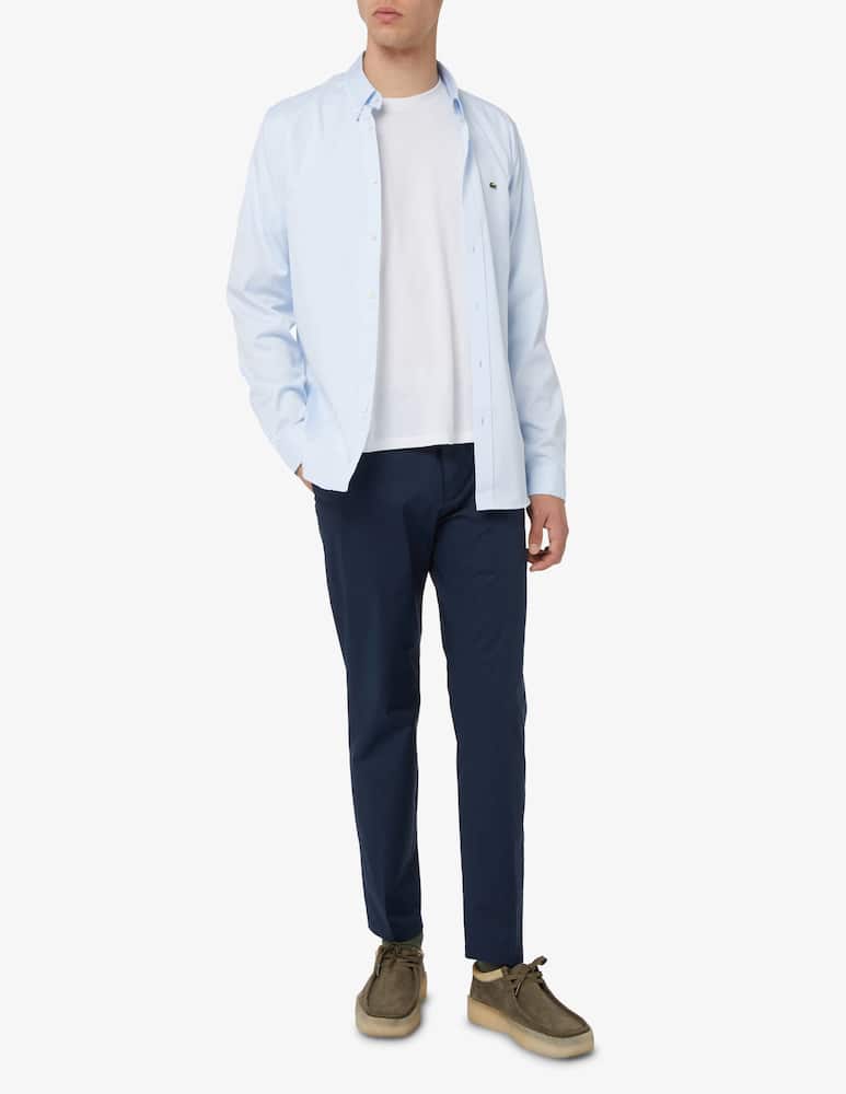 rinascente Lacoste Long sleeve slimpoint shirt 