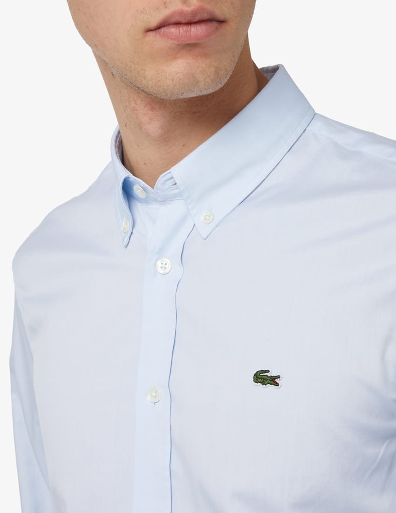 rinascente Lacoste Long sleeve slimpoint shirt 