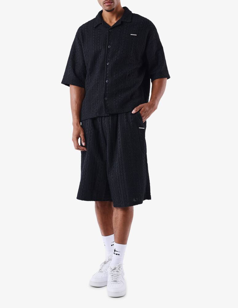 rinascente Project X Paris Oversized textured bermuda