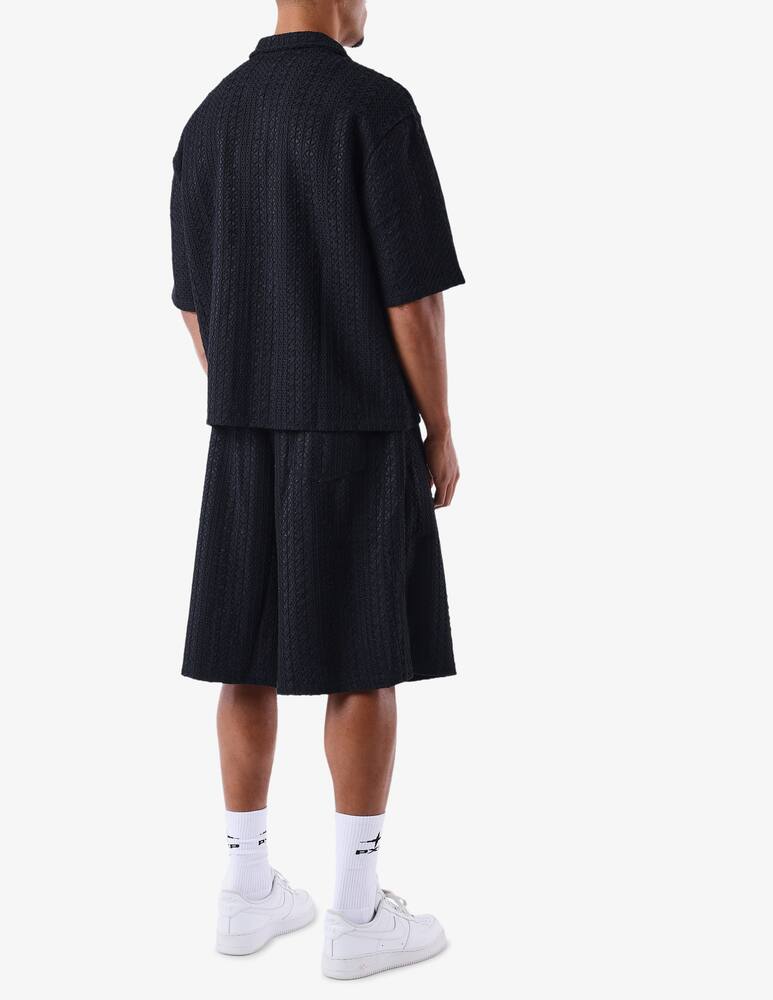 rinascente Project X Paris Oversized textured bermuda