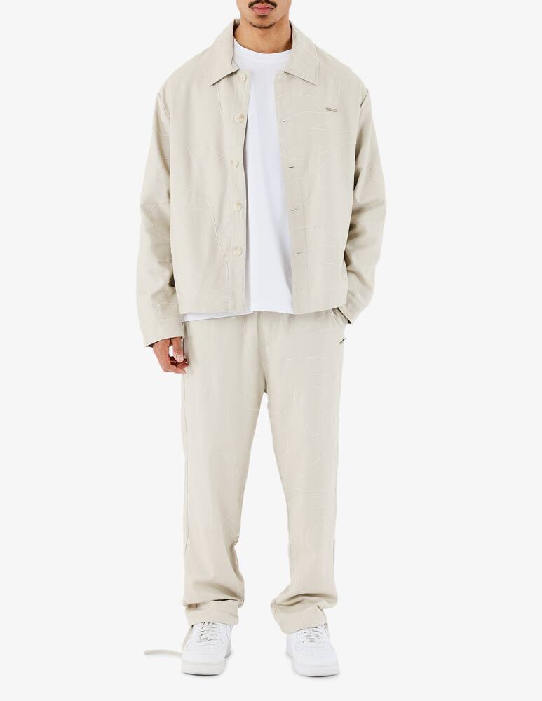 Project X Paris Camicia overshirt ricamata - immagine 2