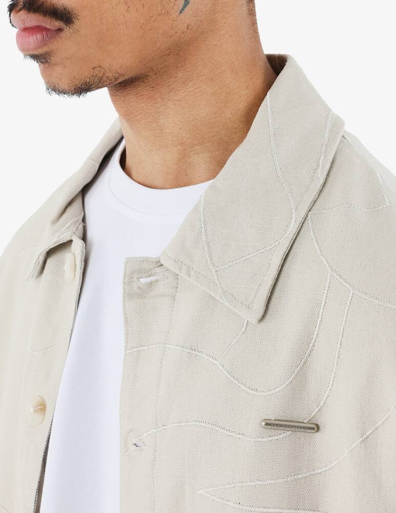 Project X Paris Camicia overshirt ricamata - immagine 4
