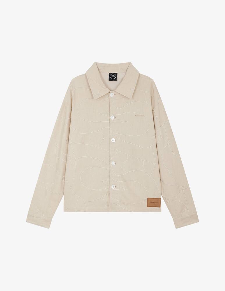 Project X Paris Camicia overshirt ricamata - immagine 5