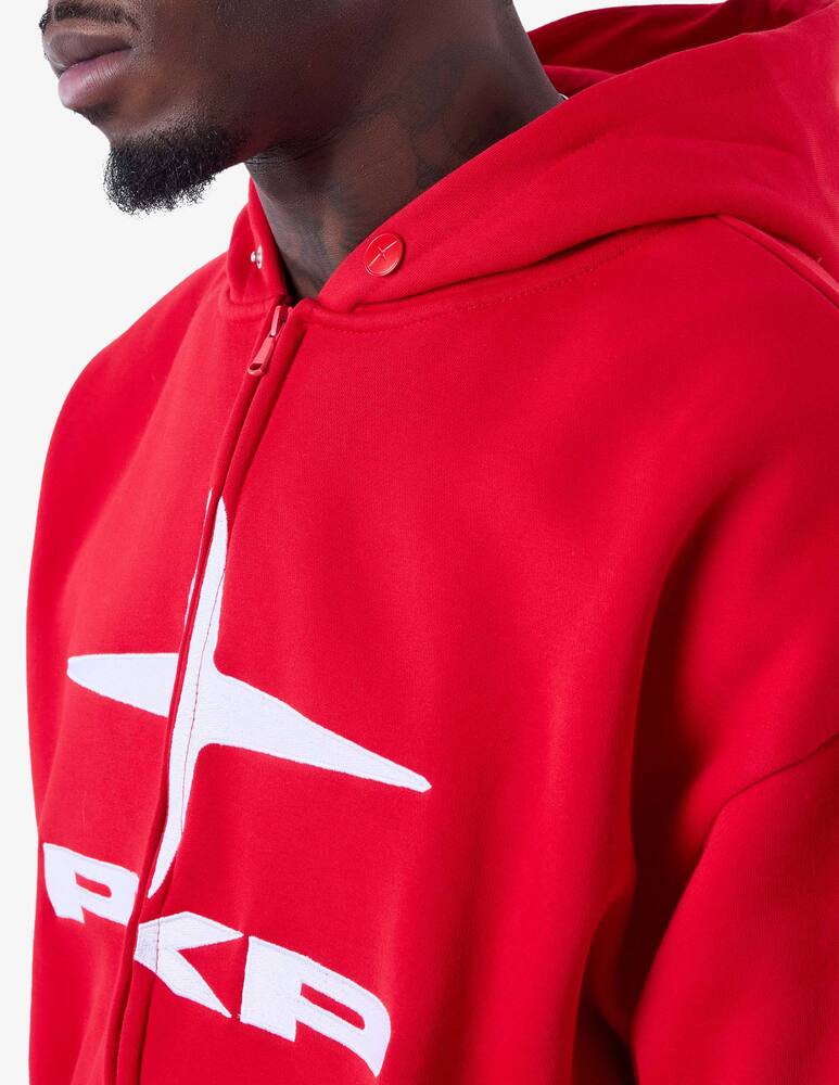 rinascente Project X Paris Felpa zip con cappuccio logo