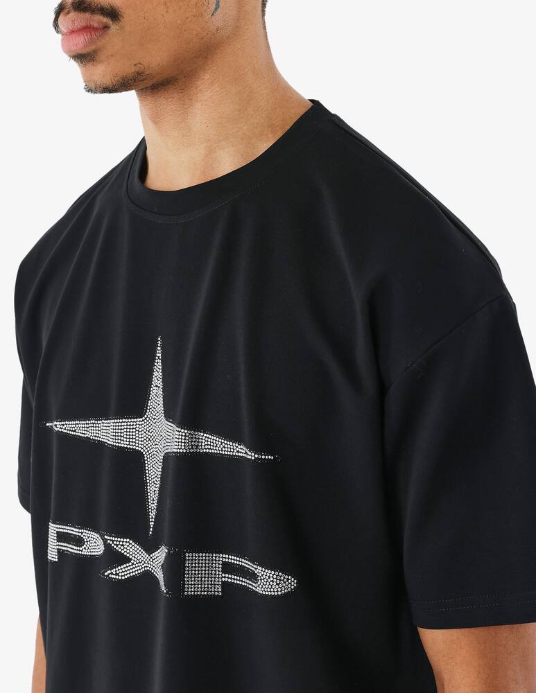 rinascente Project X Paris Studded-logo t-shirt