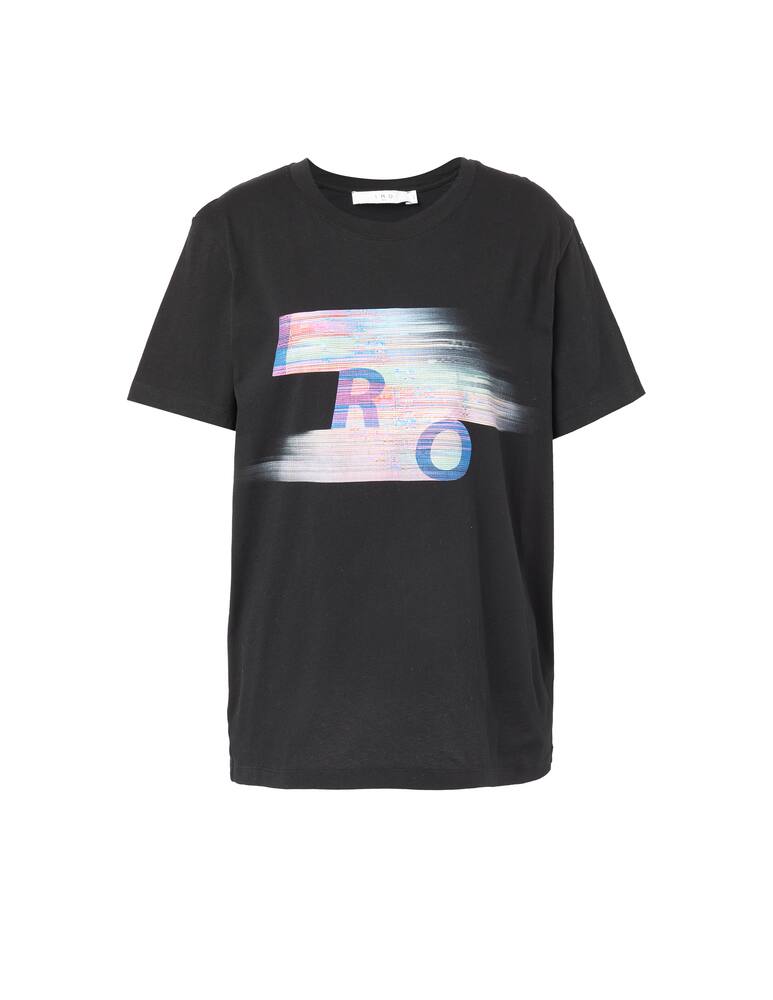 rinascente Iro T-shirt in cotone - nero