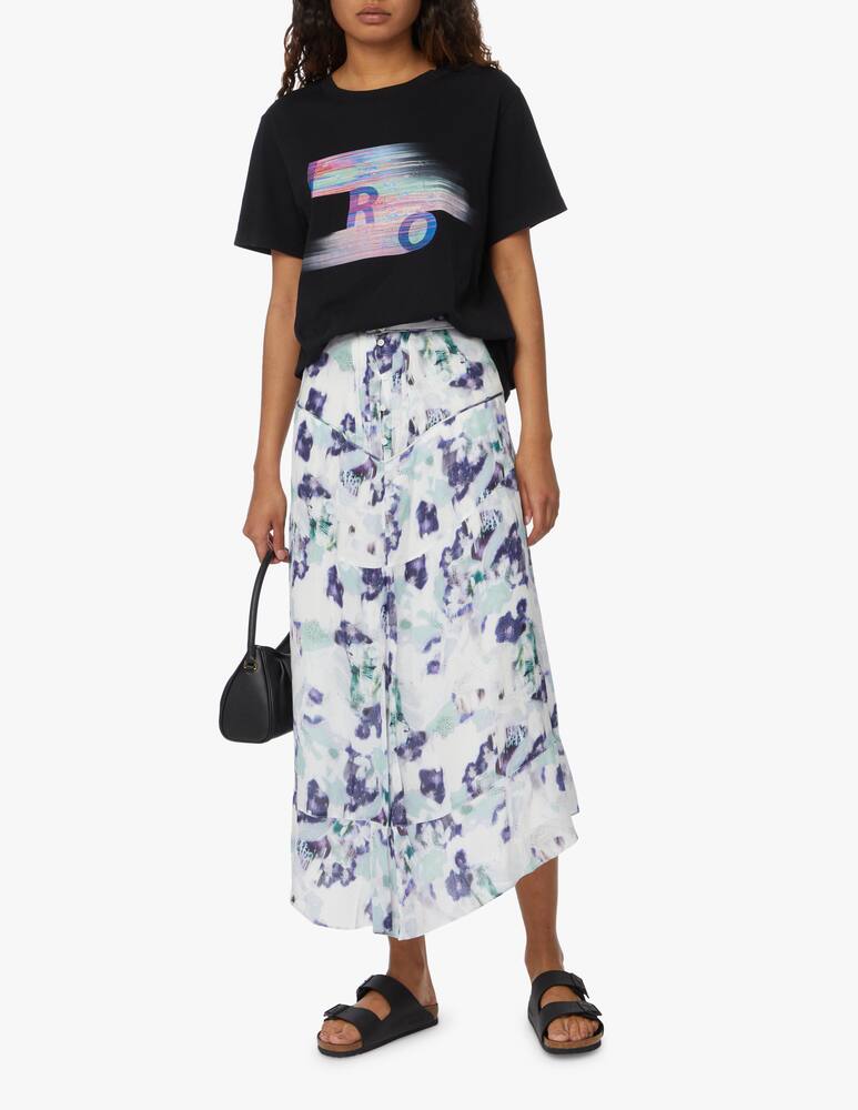 rinascente Iro T-shirt in cotone - nero