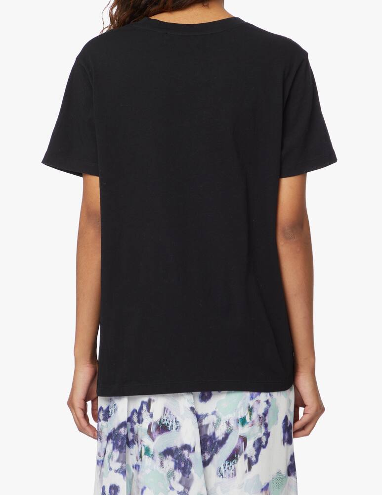 rinascente Iro T-shirt in cotone - nero