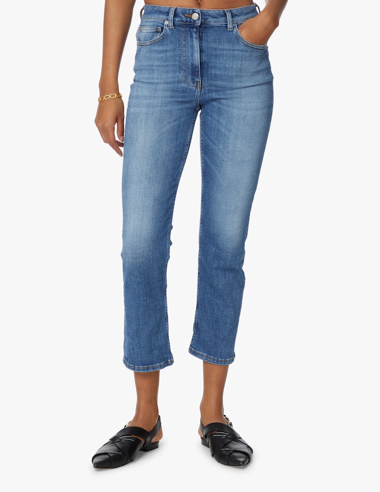 rinascente Iro Jeans cropped - azzurro
