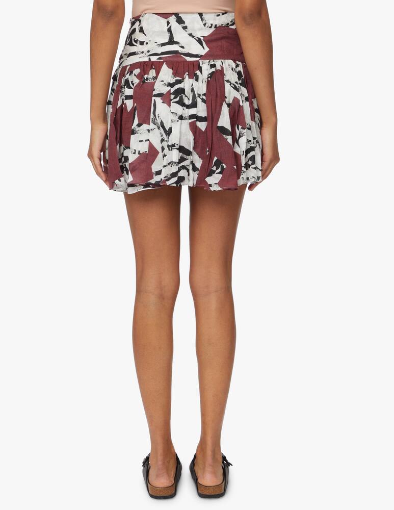 rinascente Iro Gonna in ramie - rosso