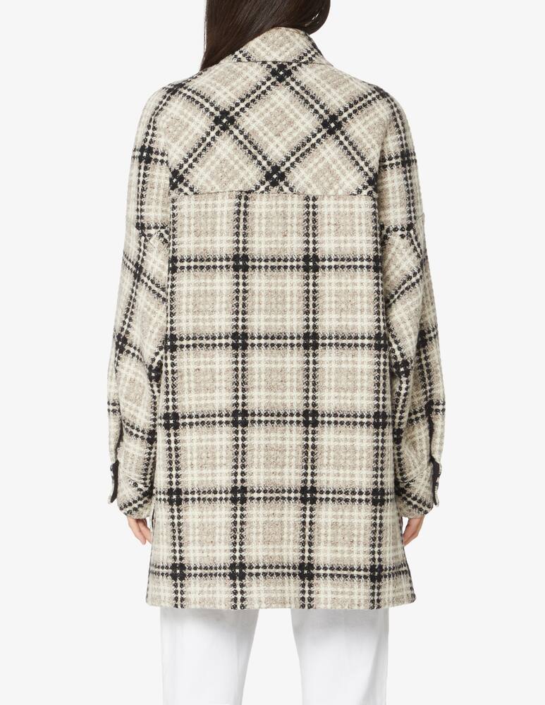 rinascente Iro Ramsey check print wool jacket - Beige