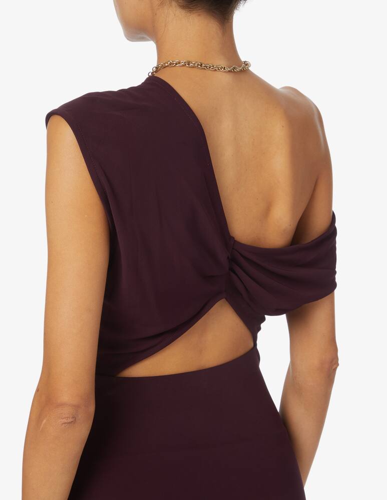 rinascente Iro Pilar offshoulder maxi dress - Brown