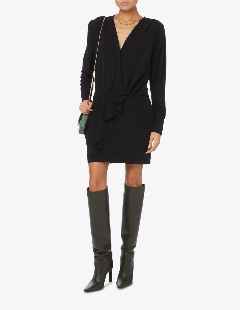 rinascente Iro Abito mini drappeggiato Panouna - Nero