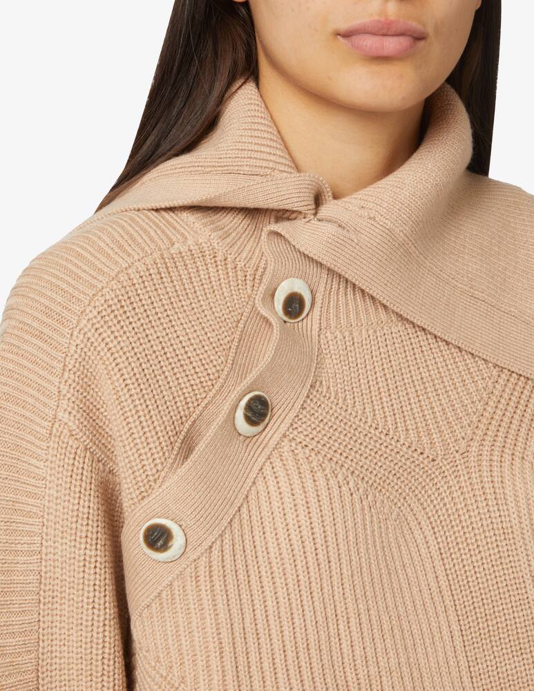 rinascente Iro Octane wool high neck sweater - Beige