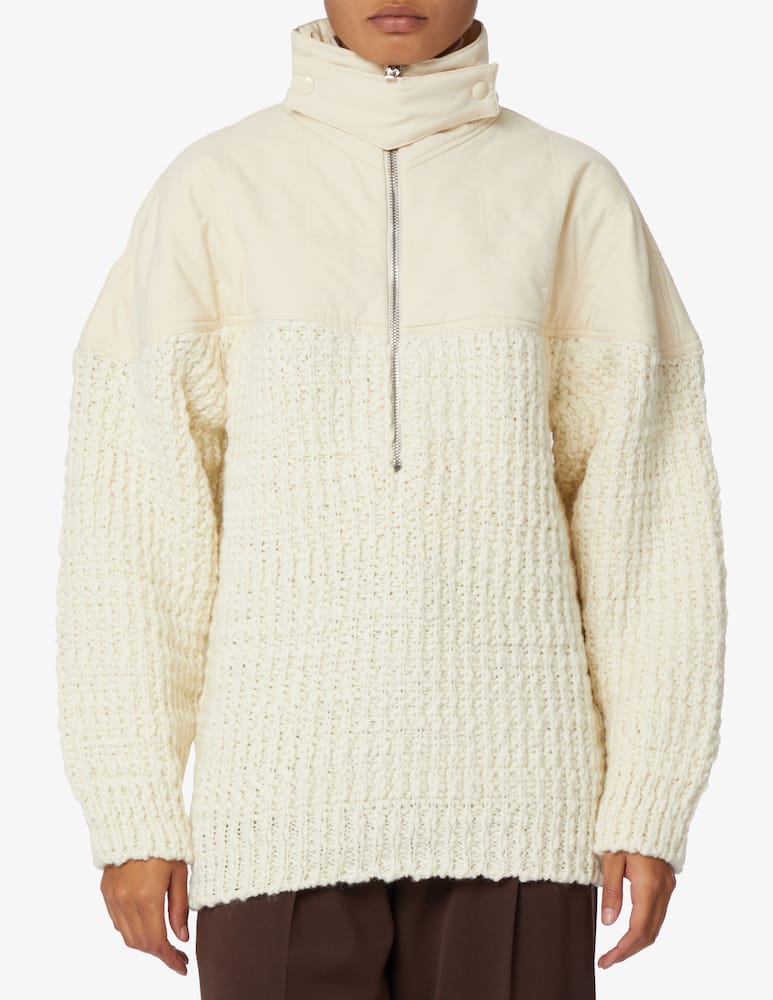 rinascente Iro Quirin wool blend tee - White