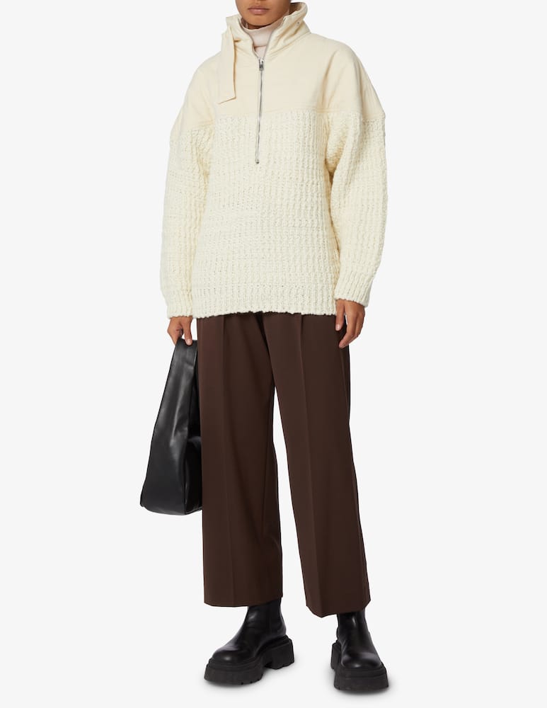 rinascente Iro Quirin wool blend tee - White