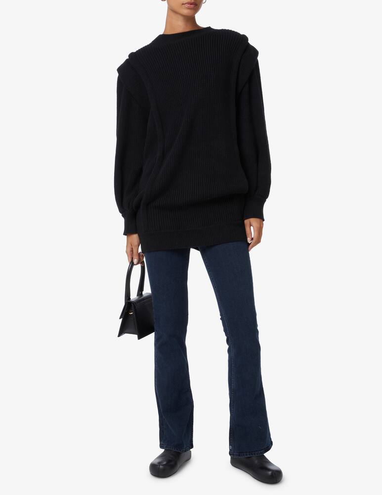 rinascente Iro Vestito mini in maglia con Lorely - Nero